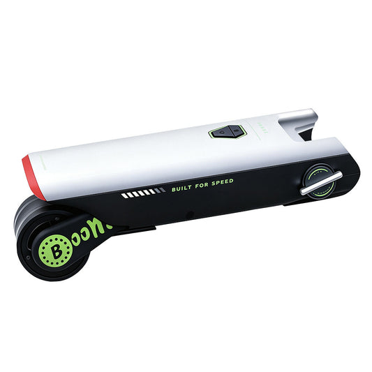 P.wheel Portable Electric Bike Booster, 200W Motor - Electric Kick（Green)